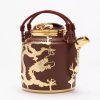 1-28.jpg Antique Gold Inlaid with Jade Dragon and Phoenix Pattern Purple Clay Teapot Large Capacity with Handle