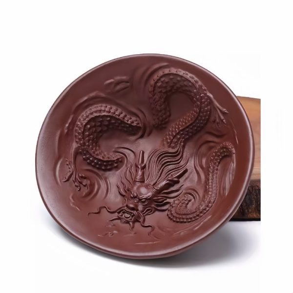 1-7-1.jpg Authentic Yixing Purple Clay Hand Carved Chinese Dragon Tea Cup