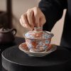 2-60.jpg Classic Chinese Handmade Vintage Gongfu Porcelain Tea Cup Set with Majestic Red Dragon Pattern