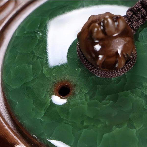 3-11-1.jpg Dark Green Ice Crackle Glaze Chinese Dragon Teapot With Dragon Spout Gongfu Tea Ceremony