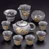 3-52.jpg Classic Chinese Vintage Ice Crackle Glaze Black Porcelain Gongfu Tea Set with Elegant Gold Inlaid Jade Dragon