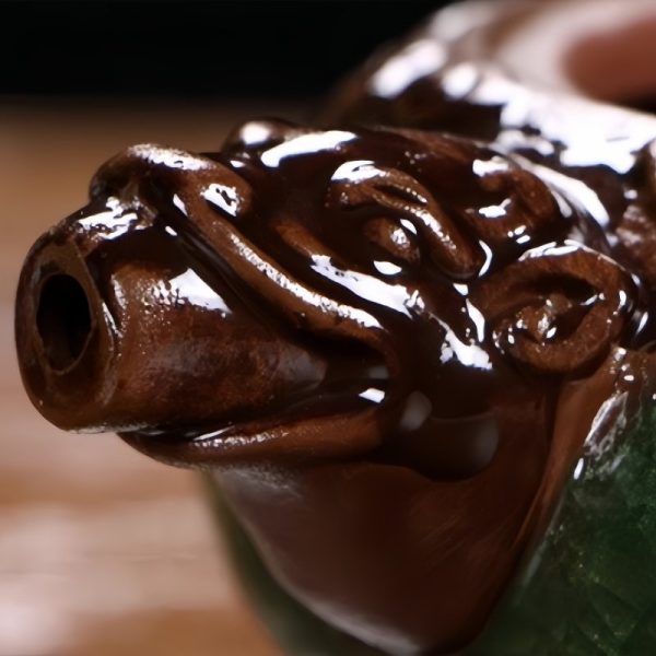 4-11-1.jpg Dark Green Ice Crackle Glaze Chinese Dragon Teapot With Dragon Spout Gongfu Tea Ceremony