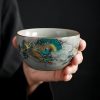 4-13.jpg Antique Green Dragon Traditional Cracked Ceramic Chinese Gongfu Chawan Tea Cup