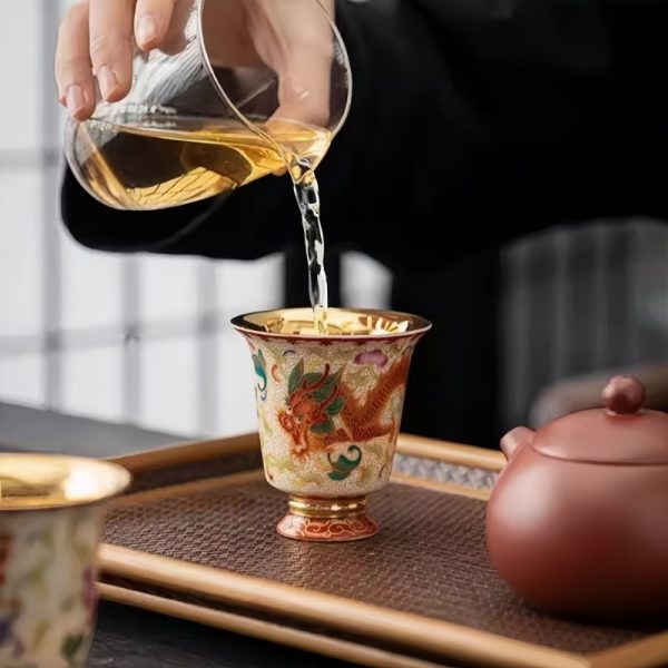 4-8.jpg Enamel Color Hand Painted Chinese Dragon Ceramic Bell Cup