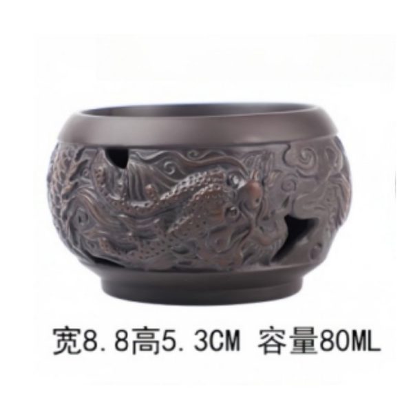 5-2.jpg Creative Double-layer Hollow Dragon Yixing Zisha Gongfu Tea Cup