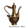 Ancient-Tall-Dragon-and-Phoenix-Theme-Handcrafted-Brass-Teapot-Antique-for-Sale-2.jpg Ancient Tall Brass Teapot with Dragon and Phoenix Theme Handcrafted for Sale