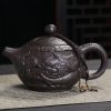 Chinese-Antique-Yixing-Zisha-Year-Of-The-Dragon-Teapot-And-Tea-Boat-Set-Relief-Auspicious-Dragon-Pattern-5.jpg Chinese Antique Yixing Zisha Dragon Teapot With Relief Auspicious Dragon Pattern