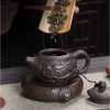 Chinese-Antique-Yixing-Zisha-Year-Of-The-Dragon-Teapot-And-Tea-Boat-Set-Relief-Auspicious-Dragon-Pattern-7.jpg Chinese Antique Yixing Zisha Dragon Teapot With Relief Auspicious Dragon Pattern