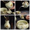 Chinese-tea-set-21-2.jpg Golden Dragon Traditional Antique Pattern Ceramic Ancient Chinese Tea Ceremony Set