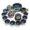 Chinese-tea-set23-2.jpg Porcelain Blue Glaze Inlaid with Gold Dragon Noble Luxury Chinese Ceremony Tea Set