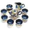 Chinese-tea-set23-3.jpg Porcelain Blue Glaze Inlaid with Gold Dragon Noble Luxury Chinese Ceremony Tea Set