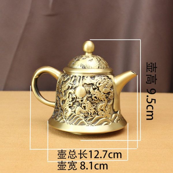 Small-Embossed-Dragons-Frolicking-with-Pearls-Theme-Handmade-Brass-Tea-Kettle-1.jpg Small Handmade Brass Tea Kettle with Embossed Dragons and Pearls Theme