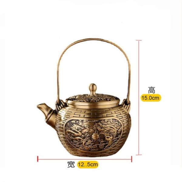 Traditional-Luxurious-Dragon-and-Phoenix-Theme-Weave-Antique-Brass-Tea-Kettle-with-Lifting-Beam-1.jpg Traditional Luxurious Dragon and Phoenix Theme Weave Antique Brass Tea Kettle with Lifting