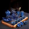 a-42.jpg Traditional Chinese Antique Blue Dragon Phoenix Porcelain Gongfu Tea Set with Lazy Semi-Automatic Design