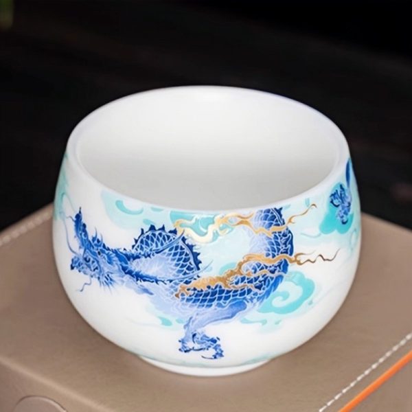 c-10-1.jpg Ice Jade Porcelain Hand Drawn Blue Dragon Tea Cup