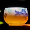 d-10-1.jpg Ice Jade Porcelain Hand Drawn Blue Dragon Tea Cup