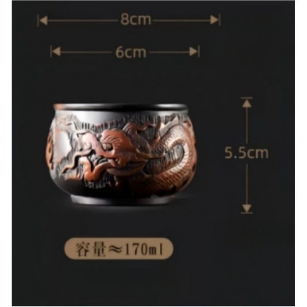 e-12.jpg Authentic Hand-carved Embossed Chinese Dragon Jianshui Purple Pottery Tea Cup